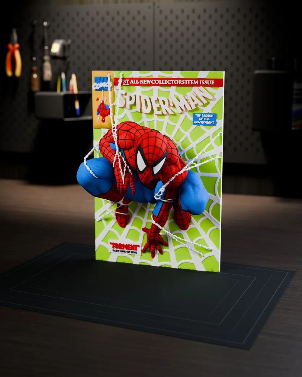 Webslinger Comic Cover Wall Poster